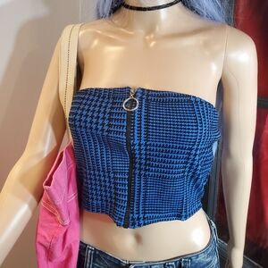 Better Be Zipper Tube Top